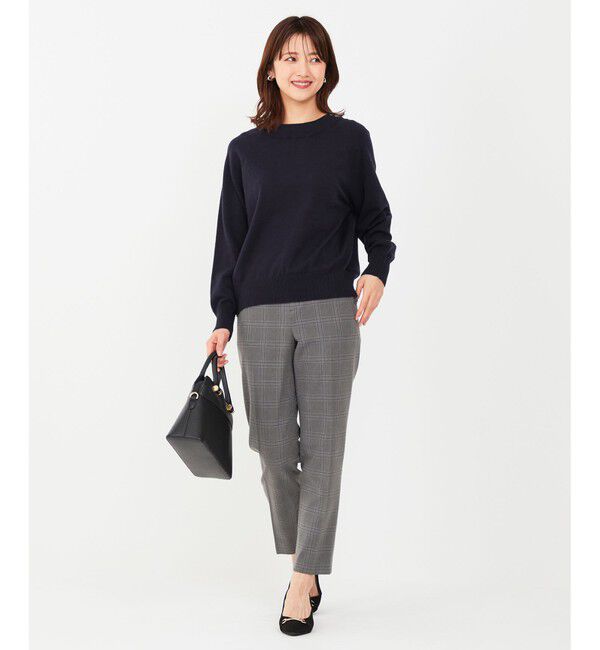 any SiS「【CICA加工】ケーブルリブ ニット」|ニット・セーター|