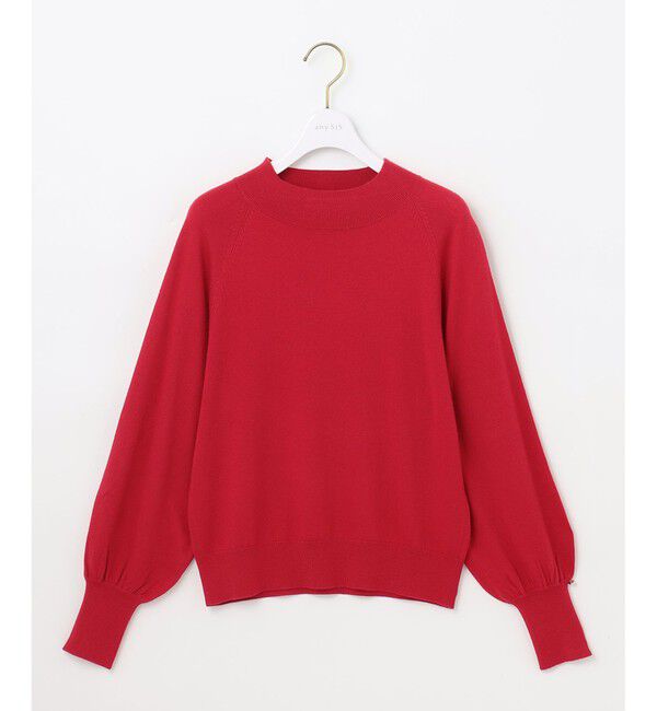 ANY SIS「【洗える】カシミヤブレンドパフ袖 ニット」|ニット・セーター|
