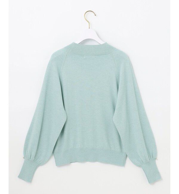 ANY SIS「【洗える】カシミヤブレンドパフ袖 ニット」|ニット・セーター|