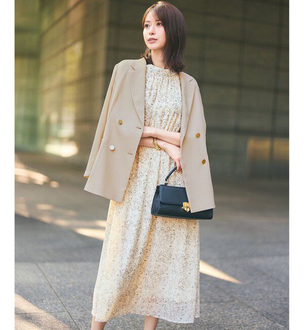 ANY SIS「【吸水速乾・洗える】シアーメッシュ ジャケット」|テーラードジャケット|