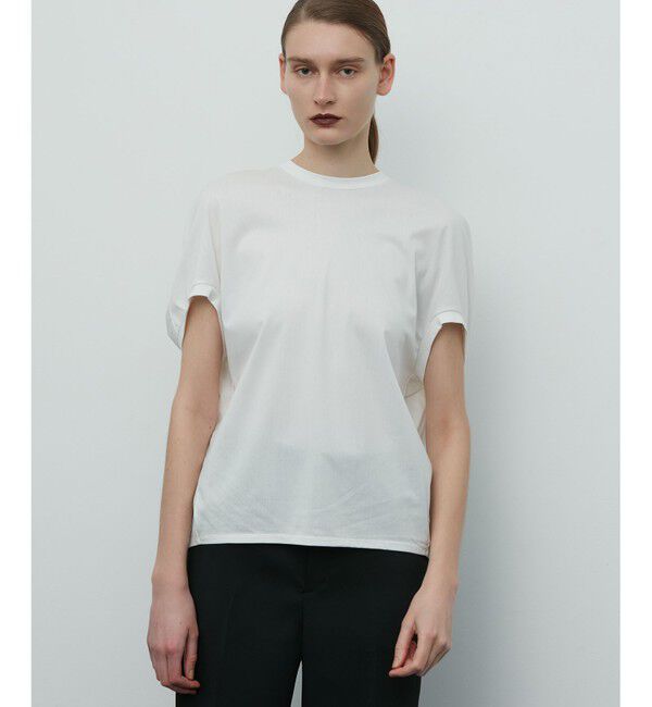 BEIGE,「MOULINS / デザイントップス」|Tシャツ・カットソー|White