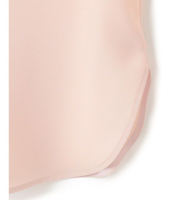 BEIGE,「【洗える】STOW / バンドカラーフリルブラウス」|シャツ・ブラウス|