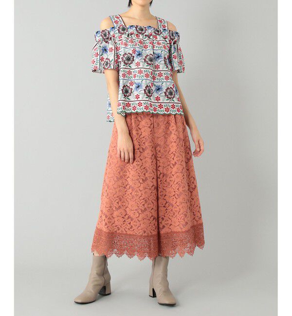 GRACE CONTINENTAL「レースガウチョパンツ」|その他|