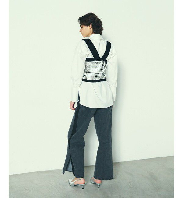 Diagram「チェックニットビスチェ」|カーディガン|