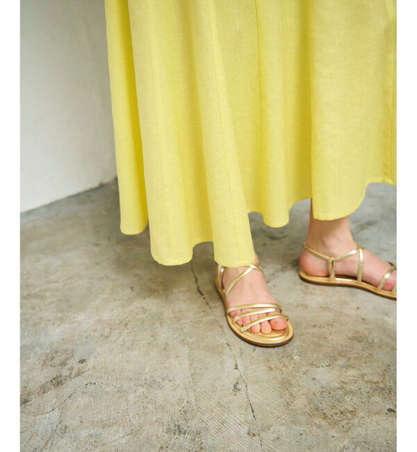 Grace Class「トリアセリネンフレアマキシ」|ワンピース|