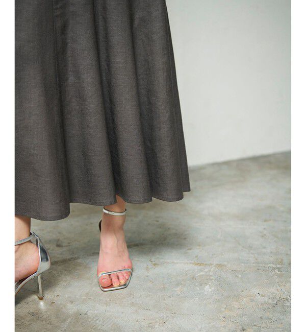 Grace Class「トリアセリネンフレアマキシ」|ワンピース|