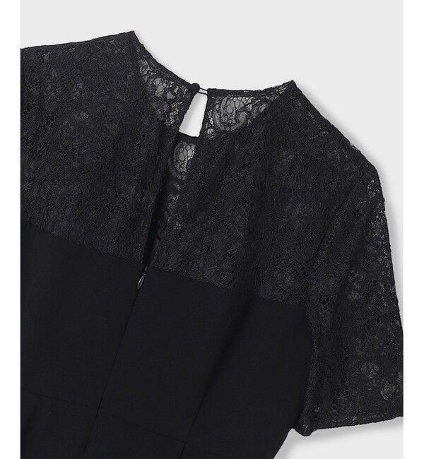 GRACE CONTINENTAL「タックドレープコクンドレス」|ドレス|