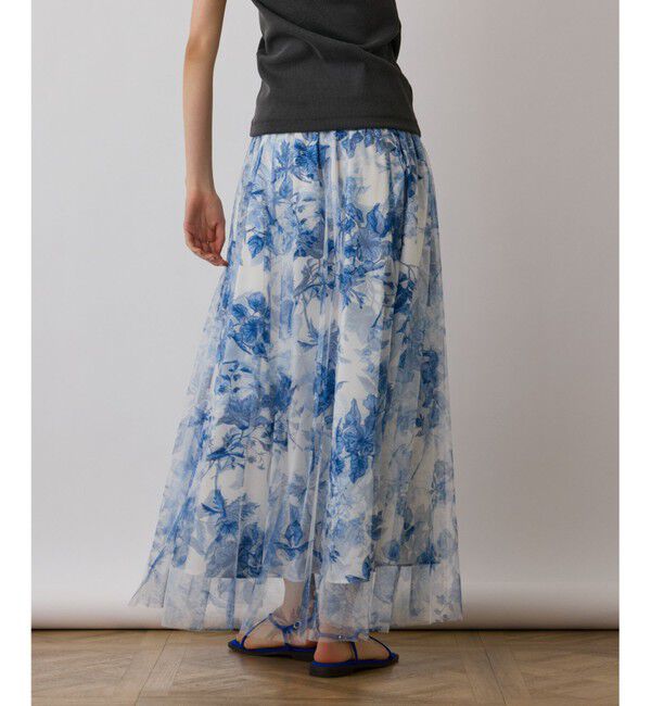 Diagram「シャドーフラワープリントスカート」|スカート|