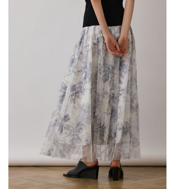 Diagram「シャドーフラワープリントスカート」|スカート|