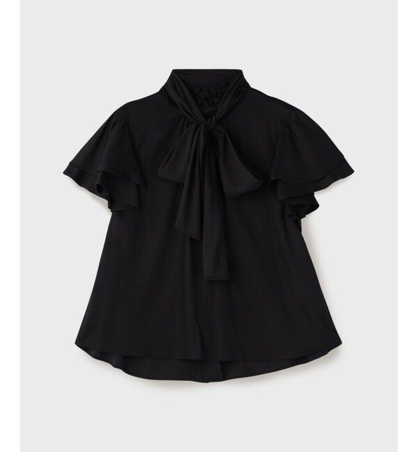 GRACE CONTINENTAL「フリルボウタイブラウス」|シャツ・ブラウス|