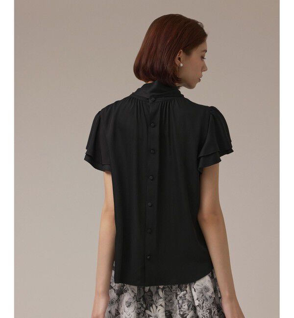 GRACE CONTINENTAL「フリルボウタイブラウス」|シャツ・ブラウス|