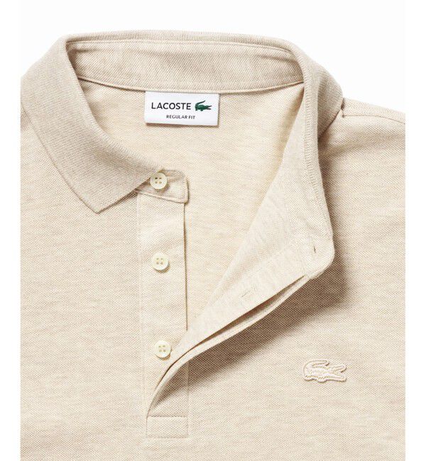 LACOSTE「『Le Paris Polo』レギュラーフィット　パリポロ 比翼ポロシャツ」|ポロシャツ|