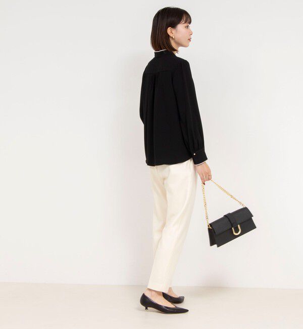 NOLLEY'S「ウォッシャブル裏起毛タックスリムパンツ」|その他|