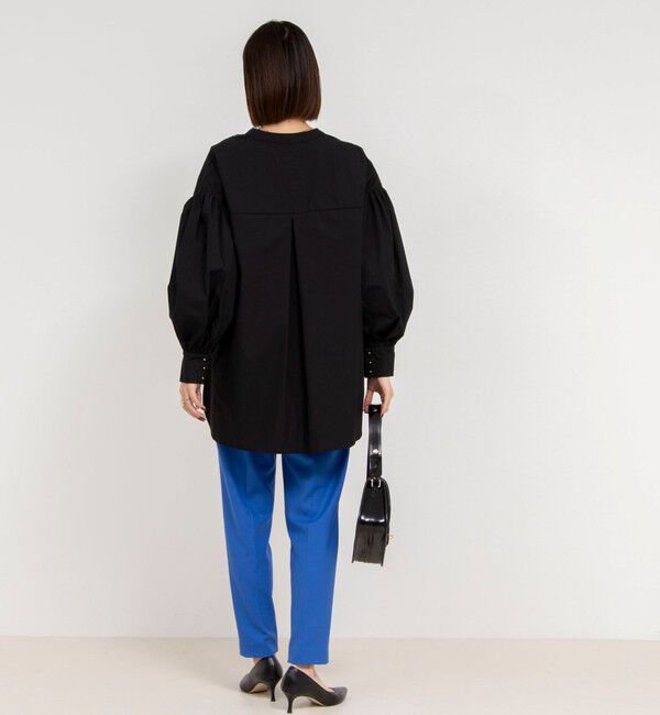 NOLLEY'S「ウォッシャブル裏起毛タックスリムパンツ」|その他|