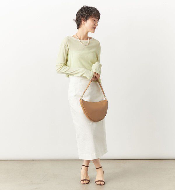 Rie Miller「【RM denim】スリットタイトデニムスカート」|タイト|