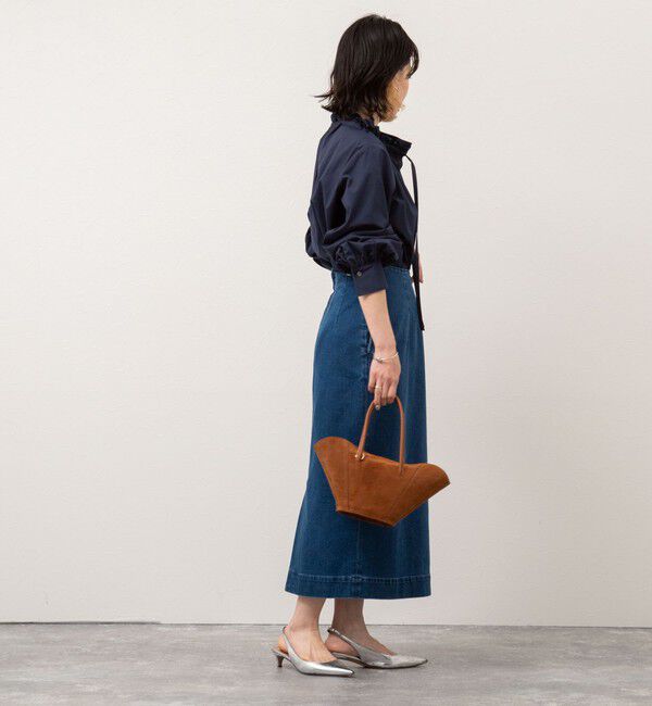 Rie Miller「【RM denim】スリットタイトデニムスカート」|タイト|