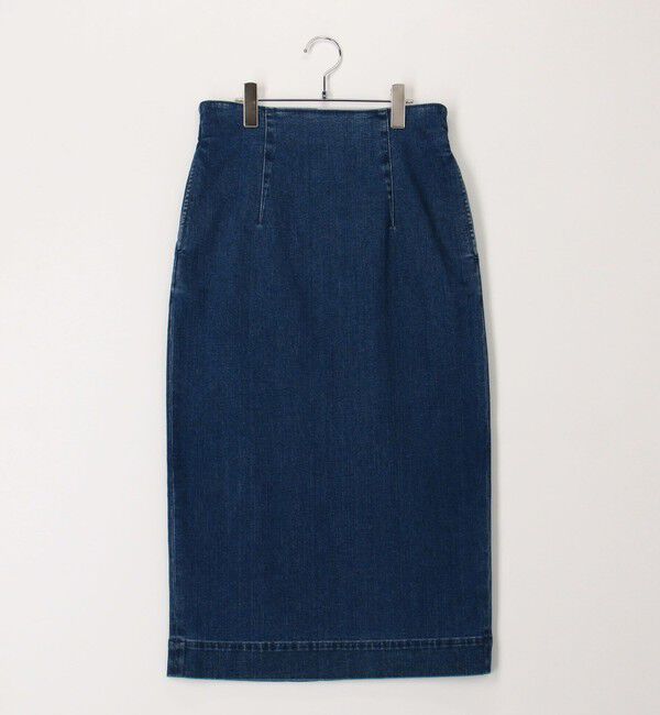 Rie Miller「【RM denim】スリットタイトデニムスカート」|タイト|