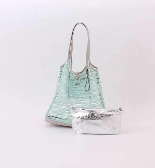 NOLLEY'S「メッシュトート（ポーチ・チャーム付）」|ショルダー・メッセンジャー|