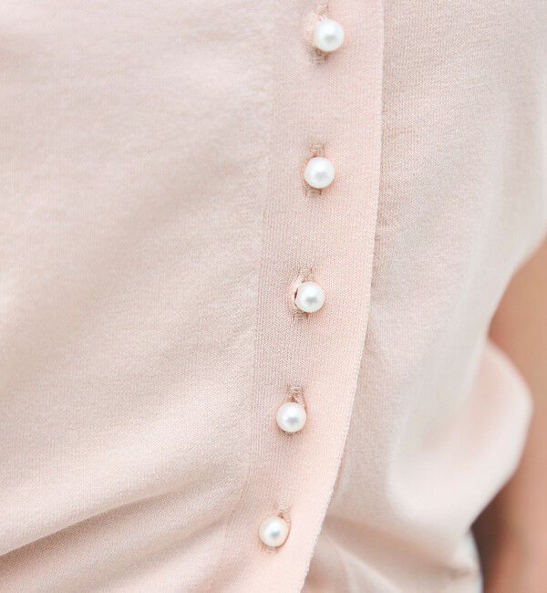 NOLLEY'S「《手洗い可能》コットンテックス6分袖カーディガン」|カーディガン|