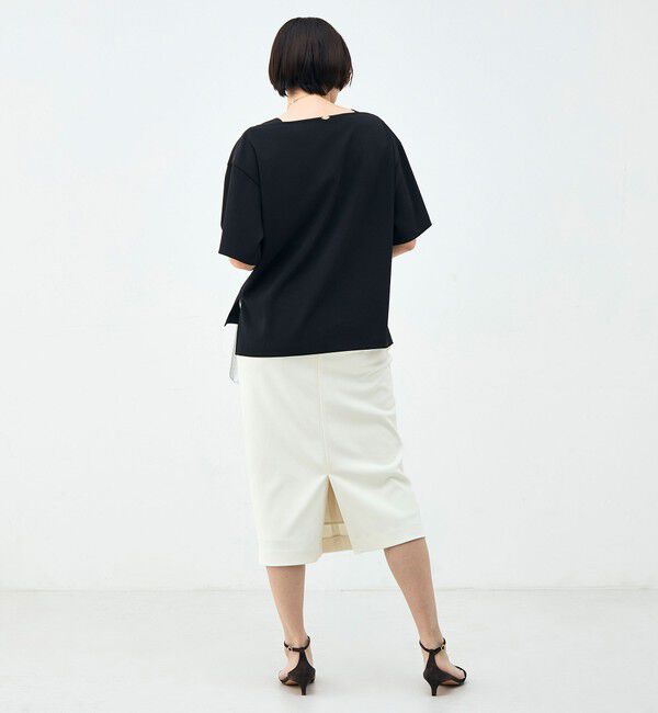 NOLLEY'S「《セットアップ対応》ウォッシャブルイージーツイルTブラウス」|シャツ・ブラウス|