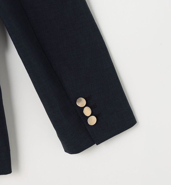 NOLLEY'S sophi「《セットアップ対応》ウォッシャブルブリーザブルシャンブレーダブルジャケット」|テーラードジャケット|