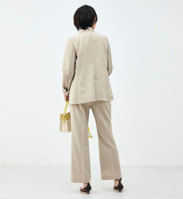 NOLLEY'S sophi「《セットアップ対応》ウォッシャブルブリーザブルシャンブレーダブルジャケット」|テーラードジャケット|