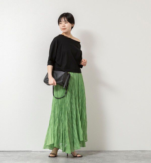 NOLLEY'S「【WEB限定】ウォッシャブルシアーチェックプリーツスカート」|スカート|