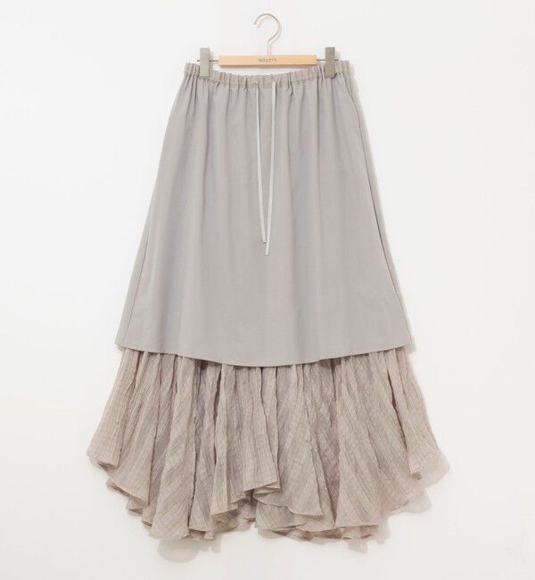 NOLLEY'S「【WEB限定】ウォッシャブルシアーチェックプリーツスカート」|スカート|