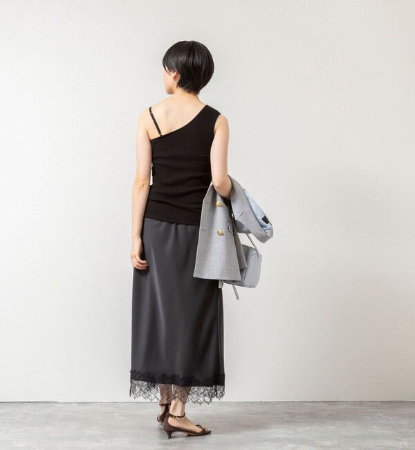 NOLLEY'S sophi「ウォッシャブルカップ付ワンショルタンクトップ」|タンクトップ|