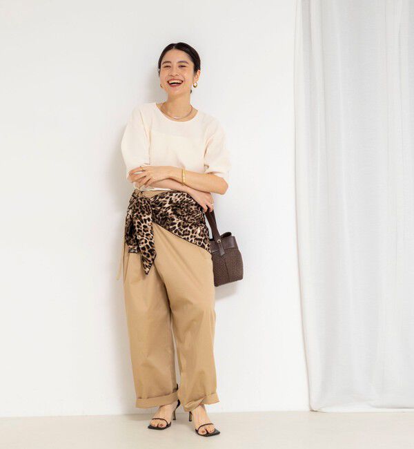 Rie Miller「《手洗い可能》トラペーズ2WAYプルオーバー」|ニット・セーター|