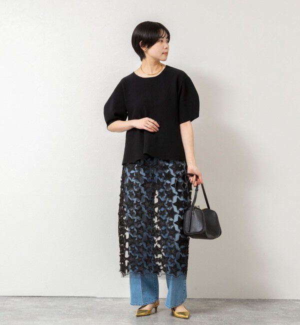 Rie Miller「《手洗い可能》トラペーズ2WAYプルオーバー」|ニット・セーター|