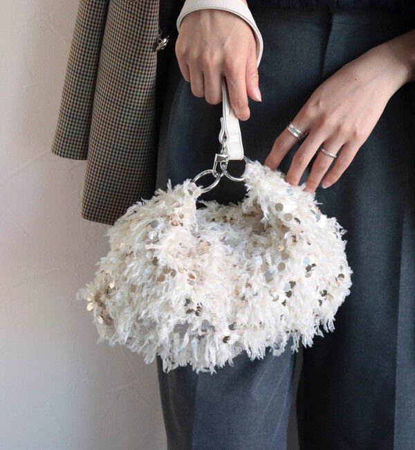 fredy emue「フェザースパンコール2wayセミショルダーバッグ」|ショルダー・メッセンジャー|