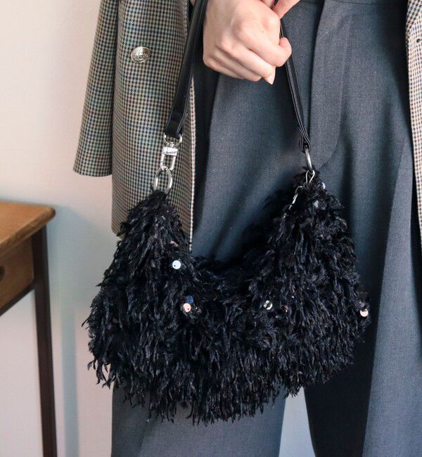 fredy emue「フェザースパンコール2wayセミショルダーバッグ」|ショルダー・メッセンジャー|