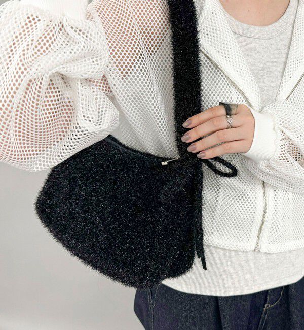 fredy emue「【CASSELINI/キャセリーニ】キラキラモールワンショルバッグ」|ハンドバッグ|