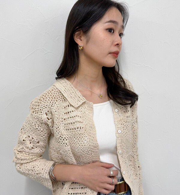 fredy emue「【LAPUIS/ラピュイ】Line Coil Heartネックレス」|ネックレス|