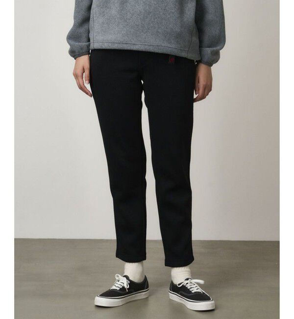GLOSTER「【GRAMICCI】BONDING KNIT FLEECE EAZY TAPERED PANT」|チノ|