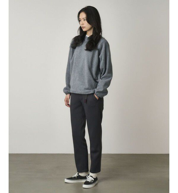 GLOSTER「【GRAMICCI】BONDING KNIT FLEECE EAZY TAPERED PANT」|チノ|