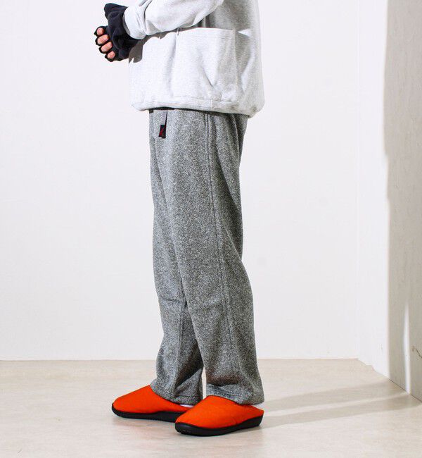 GLOSTER「【GRAMICCI】BONDING KNIT FLEECE EAZY TAPERED PANT」|チノ|