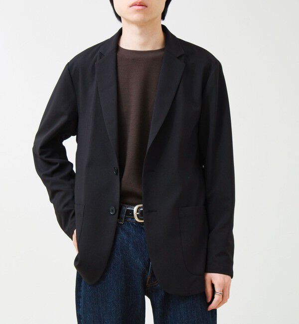 GLOSTER「【セットアップ対応】リネンタッチドビージャケット」|テーラードジャケット|