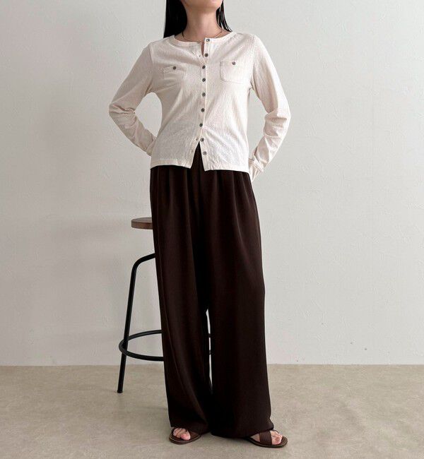 fredy emue「シアーカットソーカーディガン」|カーディガン|