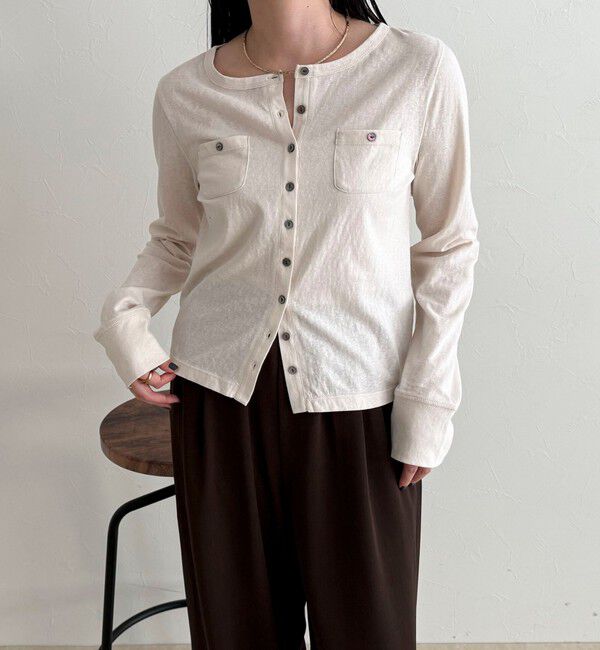 fredy emue「シアーカットソーカーディガン」|カーディガン|