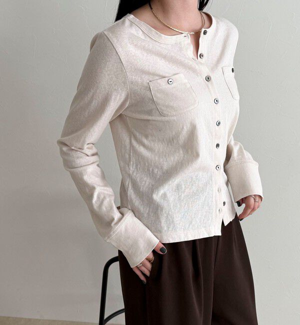 fredy emue「シアーカットソーカーディガン」|カーディガン|