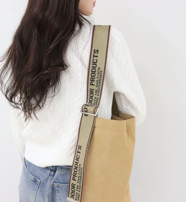fredy emue「【OUTDOOR PRODUCTS 】ジャガードロゴテープワンショルトートバッグ」|トートバッグ|