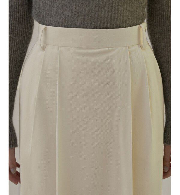 SALON adam et rope'「マイクロベロアツイルタックタイトスカート【洗える】」|スカート|