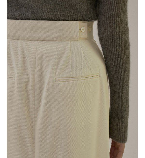 SALON adam et rope'「マイクロベロアツイルタックタイトスカート【洗える】」|スカート|