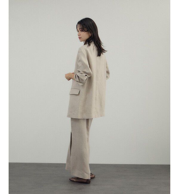 SALON adam et rope'「リネンドンゴロススカート/セットアップ対応」|スカート|