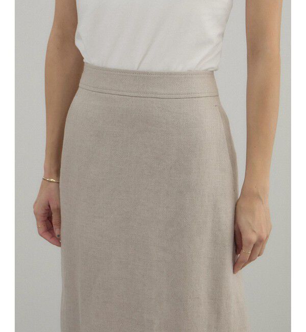 SALON adam et rope'「リネンドンゴロススカート/セットアップ対応」|スカート|