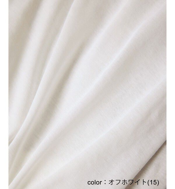 SALON adam et rope'「【WEB限定】ハイツイストシアーロンT」|Tシャツ・カットソー|