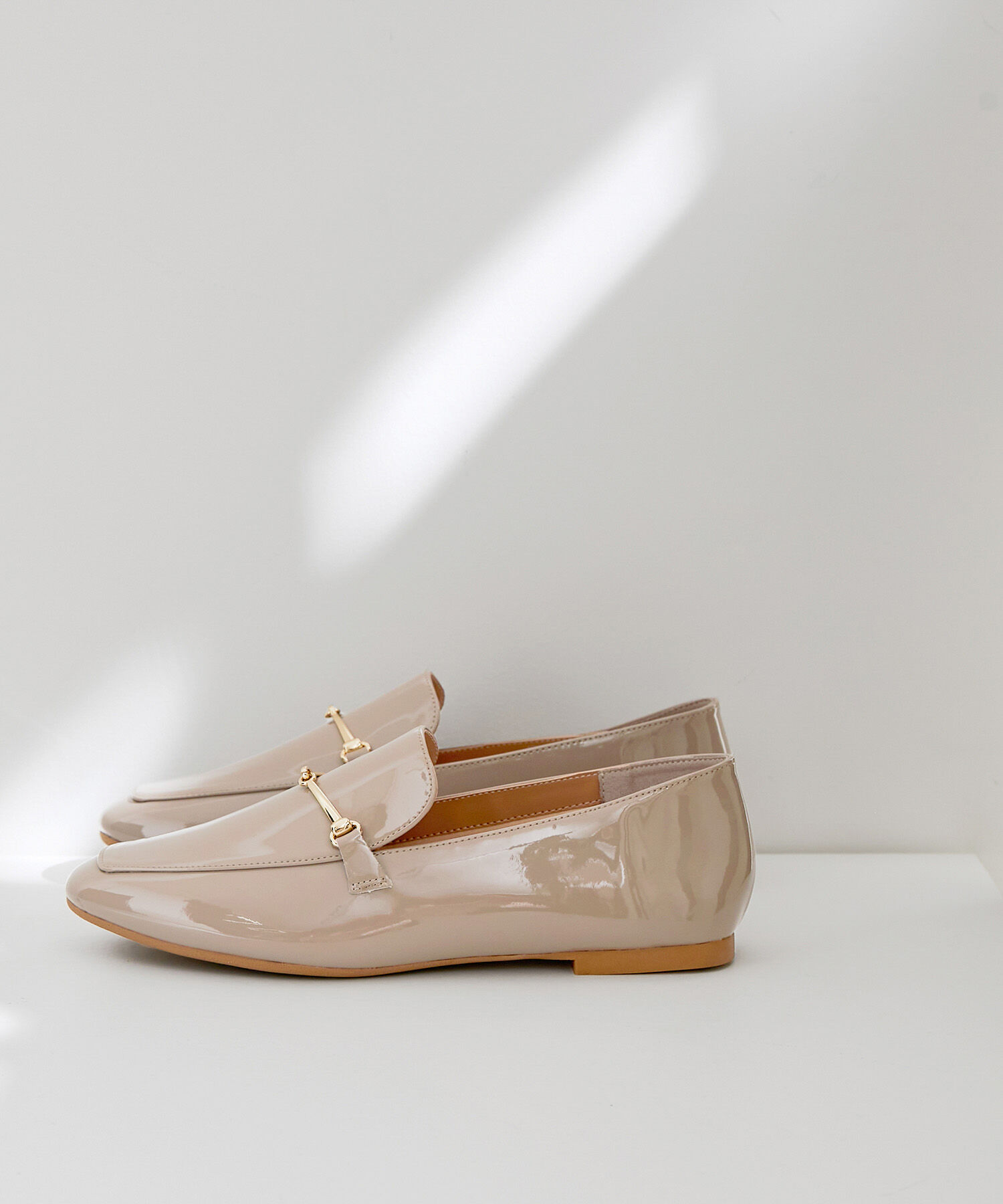 ROPE「ナロービットローファー」|レインシューズ|ベージュ(27)