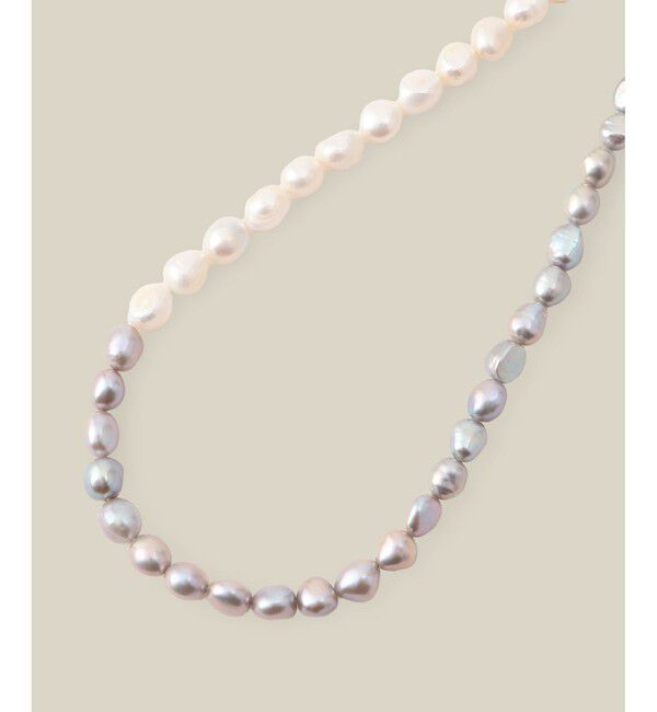 ROPE'「グラデーションパールショートネックレス」|ネックレス|